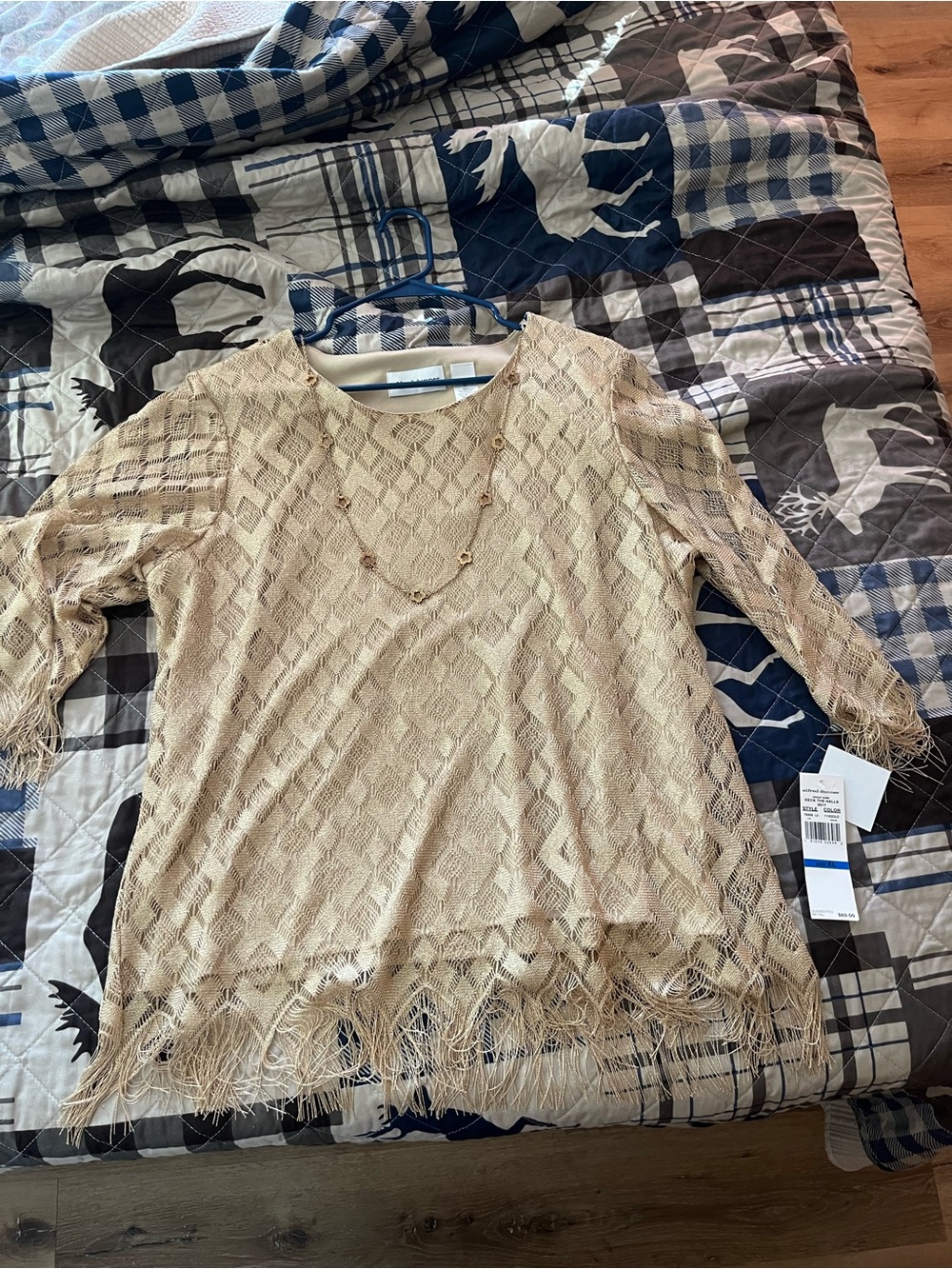 NWT ALFERD DUNNER BEAUTIFUL SHIRT XL